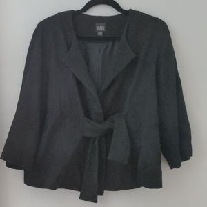 Silk and Wool Embroidered Jacket by Eileen Fisher